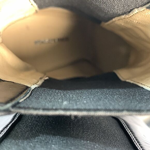 Nicholas Kirkwood black leather round toe high heels Booties 36.5 EUC - Picture 14 of 16